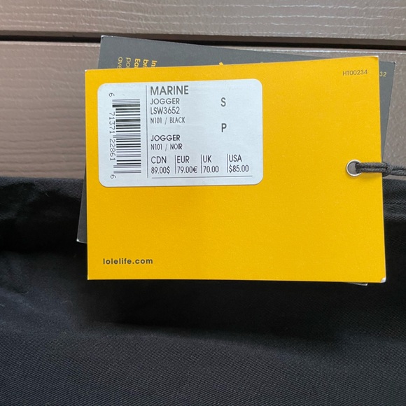 NWT, Lole black jogger sz small - Picture 5 of 5